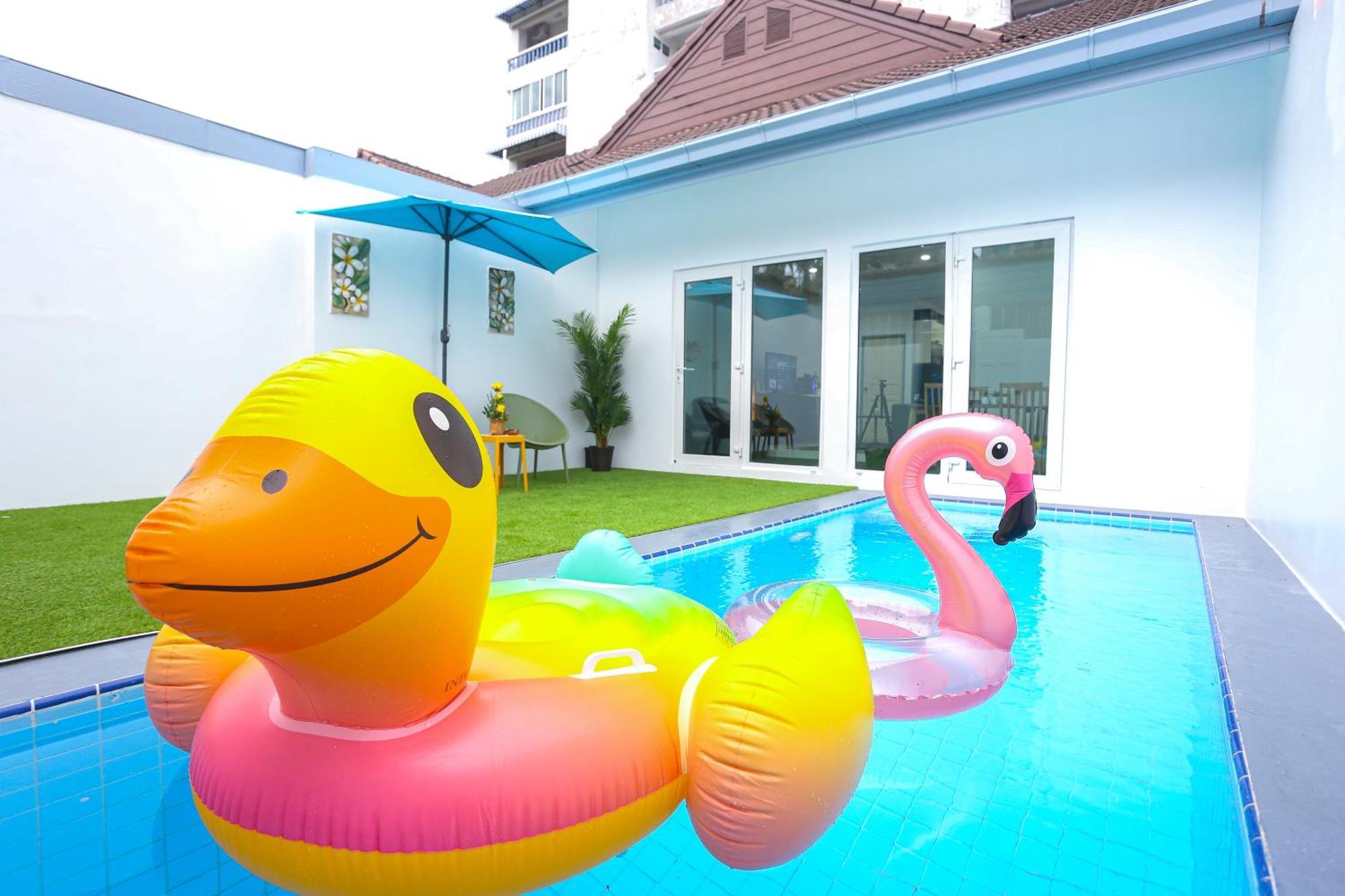 Pool Villa Pattaya Phratamnak C2- 2 Bedroom Pantai Jomtien Bagian luar foto